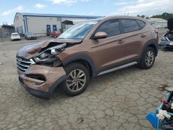 Salvage cars for sale at Pennsburg, PA auction: 2017 Hyundai Tucson Limited