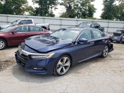 Salvage cars for sale at West Mifflin, PA auction: 2018 Honda Accord Touring