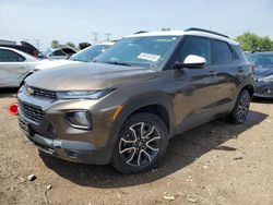 Salvage cars for sale from Copart Elgin, IL: 2021 Chevrolet Trailblazer Active