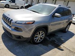 Salvage cars for sale at Louisville, KY auction: 2015 Jeep Cherokee Latitude