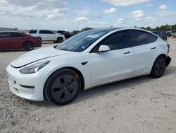 Salvage cars for sale from Copart Houston, TX: 2023 Tesla Model 3