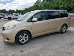 Toyota Sienna le salvage cars for sale: 2012 Toyota Sienna LE