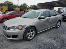 Salvage cars for sale from Copart Cartersville, GA: 2013 Volkswagen Passat SE