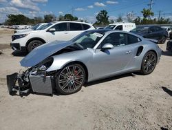 Salvage cars for sale at Riverview, FL auction: 2015 Porsche 911 Turbo