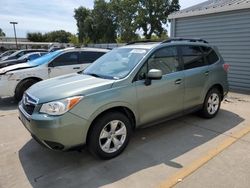 Salvage cars for sale at Sacramento, CA auction: 2016 Subaru Forester 2.5I Limited