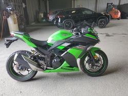 Salvage motorcycles for sale at Windsor, NJ auction: 2013 Kawasaki EX300 A