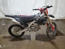Salvage motorcycles for sale at Ebensburg, PA auction: 2023 Honda CRF250 R