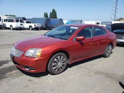 Mitsubishi Galant salvage cars for sale: 2012 Mitsubishi Galant ES