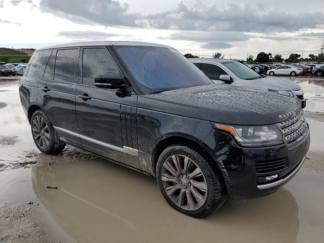 2017 Land Rover Range Rover Supercharged