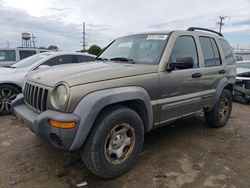 Salvage cars for sale at Chicago Heights, IL auction: 2003 Jeep Liberty Sport