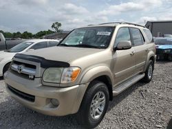 Toyota Sequoia Limited salvage cars for sale: 2005 Toyota Sequoia Limited