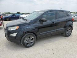 Vehiculos salvage en venta de Copart San Antonio, TX: 2018 Ford Ecosport S