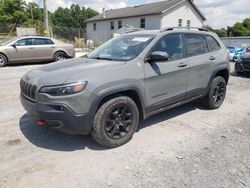 Salvage SUVs for sale at auction: 2019 Jeep Cherokee Trailhawk