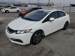 Salvage cars for sale at Sun Valley, CA auction: 2013 Honda Civic EX