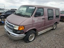 Dodge salvage cars for sale: 1998 Dodge RAM Van B1500