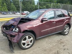 Mercedes-Benz ML 350 salvage cars for sale: 2008 Mercedes-Benz ML 350