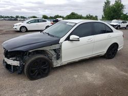 Salvage cars for sale from Copart London, ON: 2011 Mercedes-Benz C 250