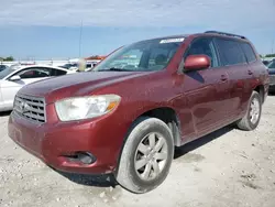 Salvage cars for sale at Cahokia Heights, IL auction: 2010 Toyota Highlander