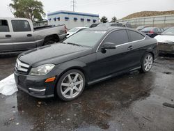 Salvage cars for sale at Albuquerque, NM auction: 2013 Mercedes-Benz C 250