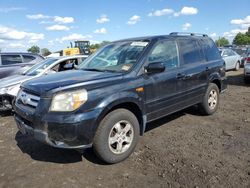 Salvage cars for sale at Hillsborough, NJ auction: 2006 Honda Pilot EX