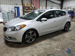 Salvage cars for sale at West Mifflin, PA auction: 2016 KIA Forte EX