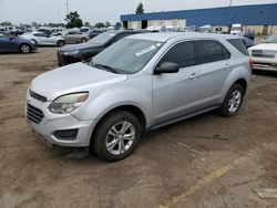 2017 Chevrolet Equinox LS en venta en Woodhaven, MI