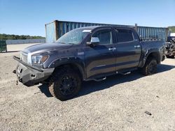 Toyota Tundra salvage cars for sale: 2011 Toyota Tundra Crewmax Limited