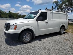 Salvage cars for sale from Copart Riverview, FL: 2018 Nissan NV 1500 S