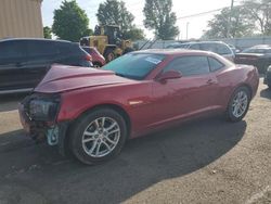 Salvage cars for sale from Copart Moraine, OH: 2013 Chevrolet Camaro LT