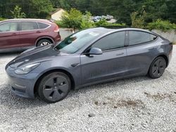 Copart select cars for sale at auction: 2021 Tesla Model 3