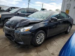 Salvage cars for sale from Copart Chicago Heights, IL: 2016 Toyota Camry LE