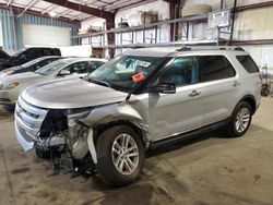 Salvage cars for sale at Eldridge, IA auction: 2011 Ford Explorer XLT