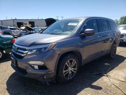 Vehiculos salvage en venta de Copart Elgin, IL: 2016 Honda Pilot EXL