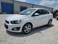 Salvage cars for sale at Haslet, TX auction: 2016 Chevrolet Sonic LTZ