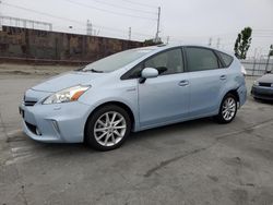 Salvage cars for sale at Wilmington, CA auction: 2014 Toyota Prius V