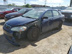 Salvage cars for sale at Chicago Heights, IL auction: 2008 Toyota Corolla CE