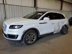 Lincoln Vehiculos salvage en venta: 2020 Lincoln Nautilus Reserve