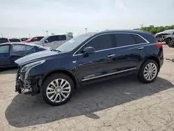 Salvage cars for sale at Indianapolis, IN auction: 2017 Cadillac XT5 Platinum
