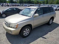 Toyota Highlander salvage cars for sale: 2002 Toyota Highlander Limited