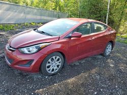 Salvage cars for sale at Bowmanville, ON auction: 2014 Hyundai Elantra SE