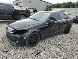 Salvage cars for sale at Wayland, MI auction: 2010 Mercedes-Benz C 300 4matic