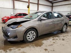 Toyota Corolla l Vehiculos salvage en venta: 2018 Toyota Corolla L