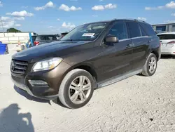 Salvage cars for sale at Haslet, TX auction: 2014 Mercedes-Benz ML 350