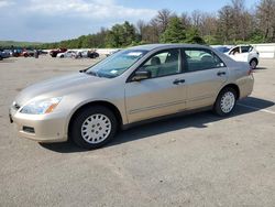 Honda Accord Value salvage cars for sale: 2007 Honda Accord Value