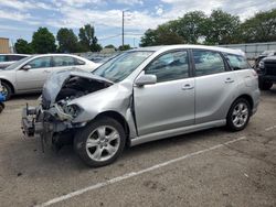 Salvage cars for sale from Copart Moraine, OH: 2007 Toyota Corolla Matrix XR
