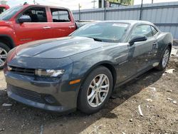 Salvage cars for sale at Chicago Heights, IL auction: 2015 Chevrolet Camaro LS