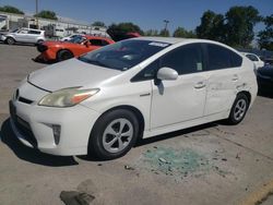 Vehiculos salvage en venta de Copart Sacramento, CA: 2014 Toyota Prius