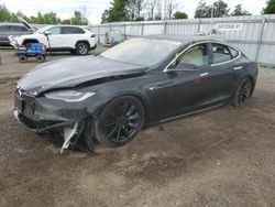 Salvage cars for sale from Copart Bowmanville, ON: 2020 Tesla Model S
