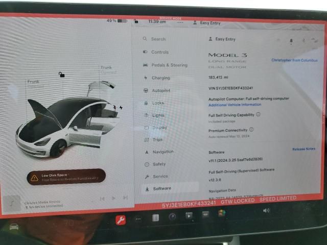 2019 Tesla Model 3