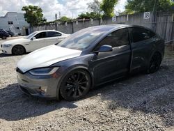 Salvage cars for sale at Opa Locka, FL auction: 2018 Tesla Model X